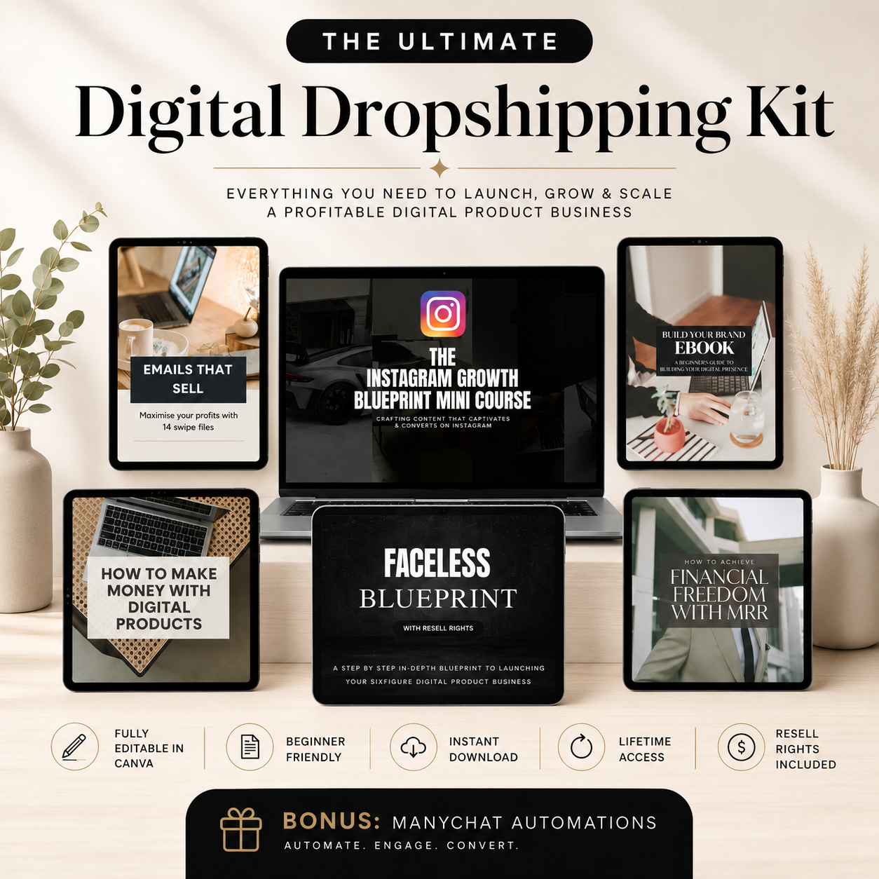 The Ultimate Digital Dropshipping Kit
